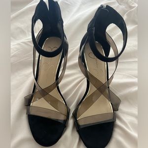 Jessica Simpson Black Heels